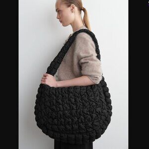 COS Oversized Quilted Crossbody Bag
